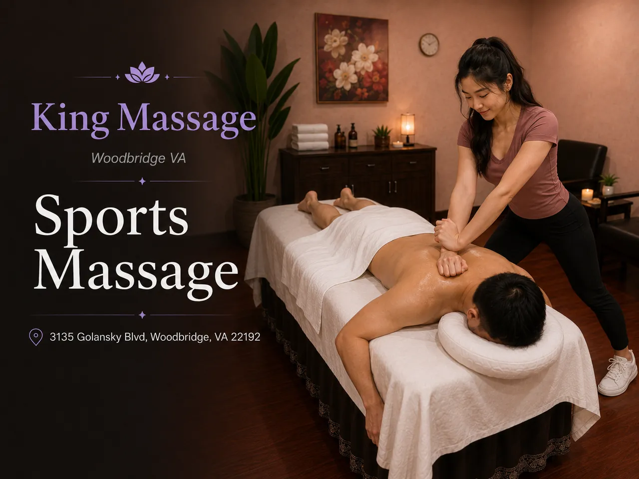 Sports Massage in Woodbridge, VA at King Massage
